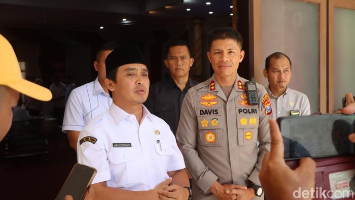 Kapolres Pasuruan Kota AKBP Davis Busin Siswara dan Wali Kota Pasuruan Adi Wibowo