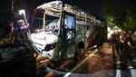 Kecelakaan Bus di Nganjuk Picu Kebakaran dan Korban Jiwa
