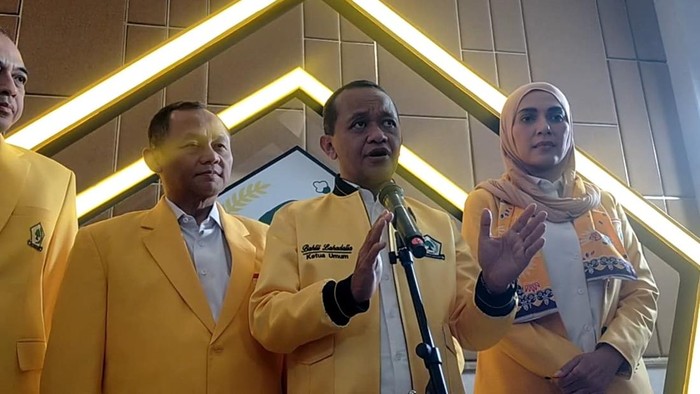 Ketum Golkar Bahlil Lahadalia (Ondang/detikcom)