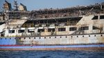 KM Barcelona 5 Terbakar, Upaya Pendinginan Terus Dilakukan