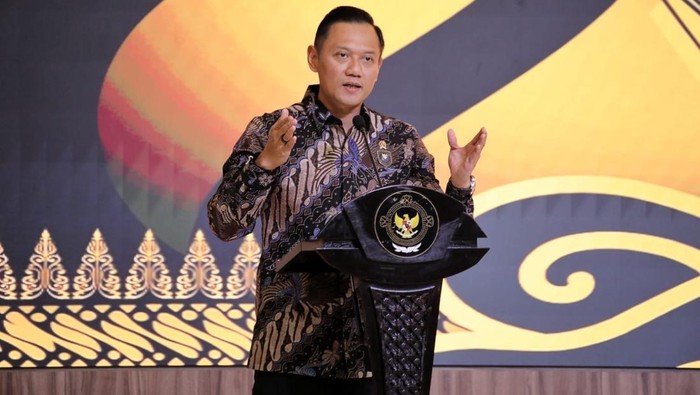 Menteri Koordinator Bidang Infrastruktur dan Pembangunan Kewilayahan, Agus Harimurti Yudhoyono (AHY).