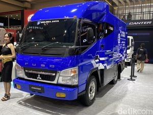 Mitsubishi Fuso Bawa Truk Powerbank, Begini Wujudnya