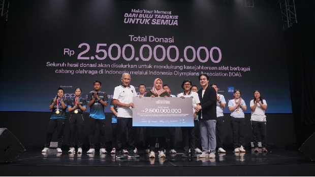 Momen Bersejarah 9 Legenda Bulu Tangkis dalam Satu Lapangan di Indonesia