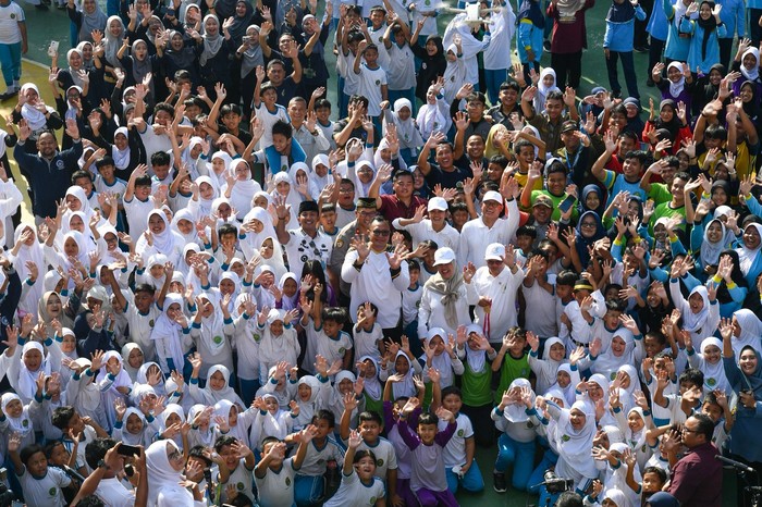 Pagi Ceria Serentak dapat Rekor MURI