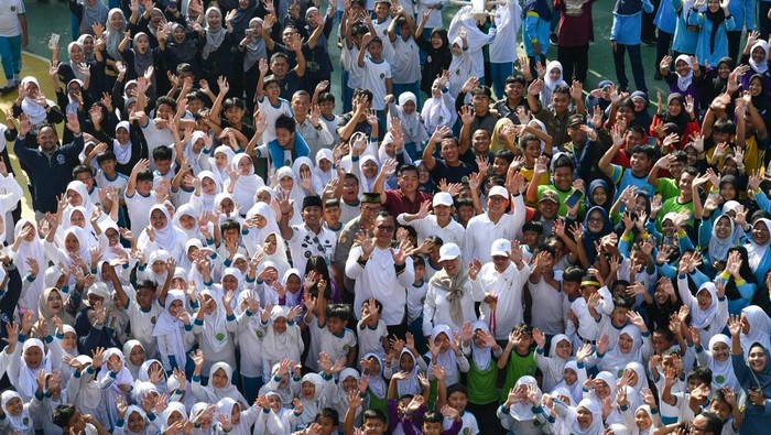 Pagi Ceria Serentak dapat Rekor MURI