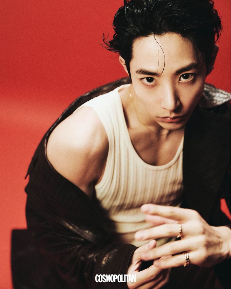 Pemain drama Korea S Line menjalani wawancara dan pemotretan bersama Cosmopolitan Korea