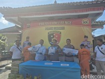 Polisi Ringkus Pencuri Bercelurit di Gianyar