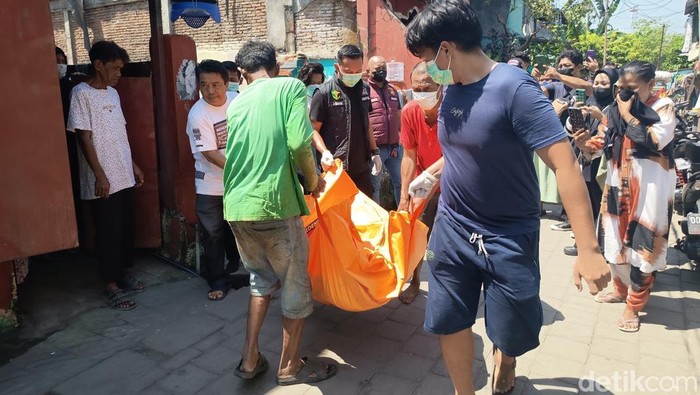 Penemuan mayat di Kecamatan Tallo, Makassar.