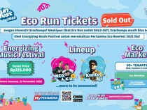 Tiket Pertamina Eco Run Sold Out, Yuk Ramaikan Energizing Music Festival!