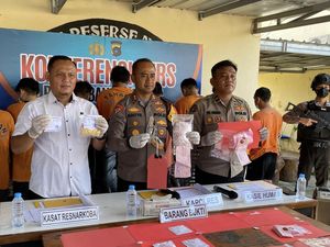 Polres Bangka Barat Ringkus 18 Tersangka Narkotika