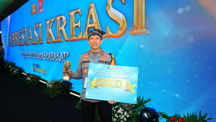 Polres Bojonegoro Juara II Manajemen Media