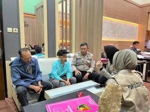 Polres Blitar Beri Trauma Healing Siswa Dikeroyok Rekannya saat MPLS