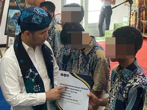 Wagub Jatim Serahkan Remisi Anak Binaan LPKA Blitar di Hari Anak Nasional