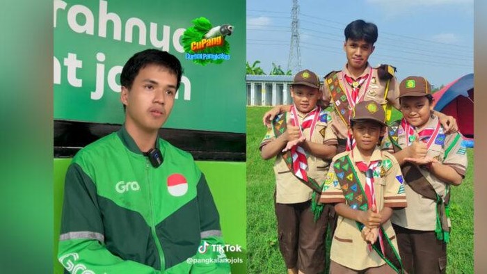 Riko Jandika, Pengemudi Ojol yang Diterima IPB University.