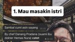 Romantisnya Danang DA Saat Masak hingga Mukbang Bareng Istri