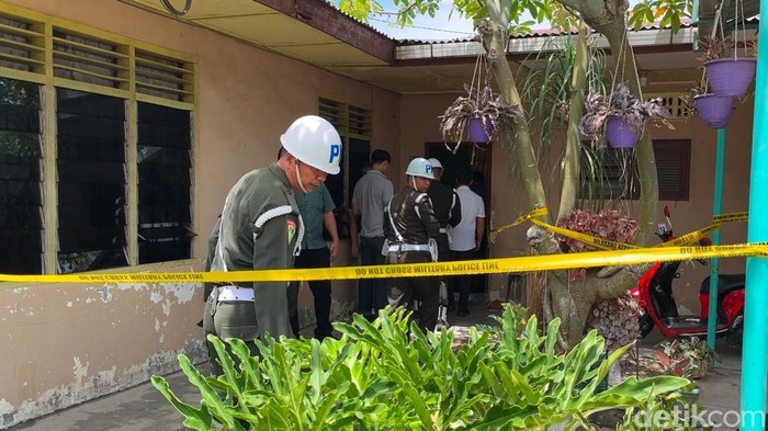 Rumah anggota TNI, lokasi pembunuhan. (Finta Rahyuni/detikSumut)