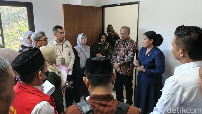 Sidang pemeriksaan setempat dilaksanakan di gedung Perpustakaan UIN Alauddin Makassar. Andi Sitti Nurfaisah/detikSulsel