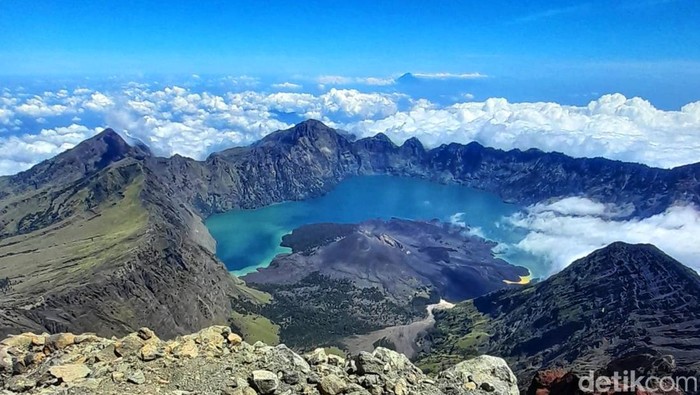 Suasana Gunung Rinjani Lombok.