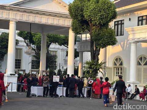 Suasana Istana Jakarta Jelang Pelantikan Capaja