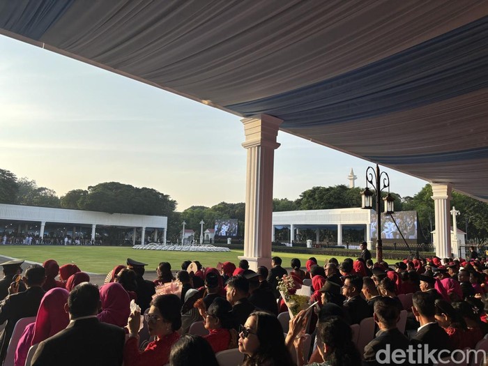 Suasana Istana Jakarta Jelang Pelantikan Capaja
