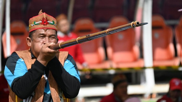 Sumpit Kalimantan. Foto: Media Center Kota Palangka Raya