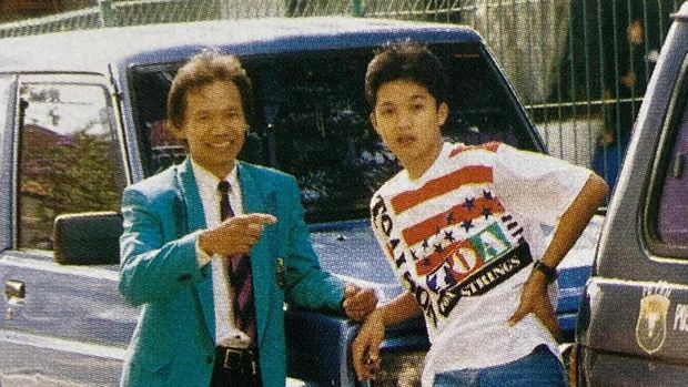 Mantan pebulutangkis Indonesia Taufik Hidayat dan Iie Sumirat.