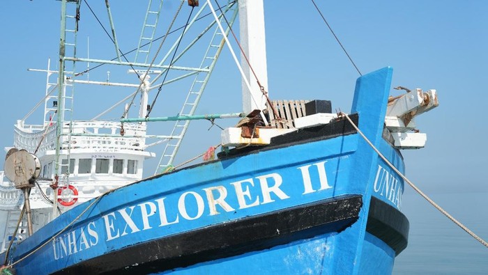 Unhas Makassar kini memiliki kapal riset terbaru untuk memperkuat visi kampus maritim. Dokumen Istimewa