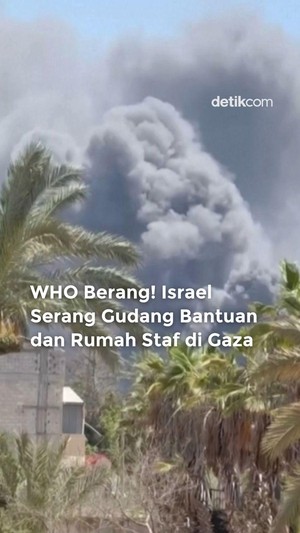 Video WHO Berang! Israel Serang Gudang Bantuan dan Rumah Staf di Gaza