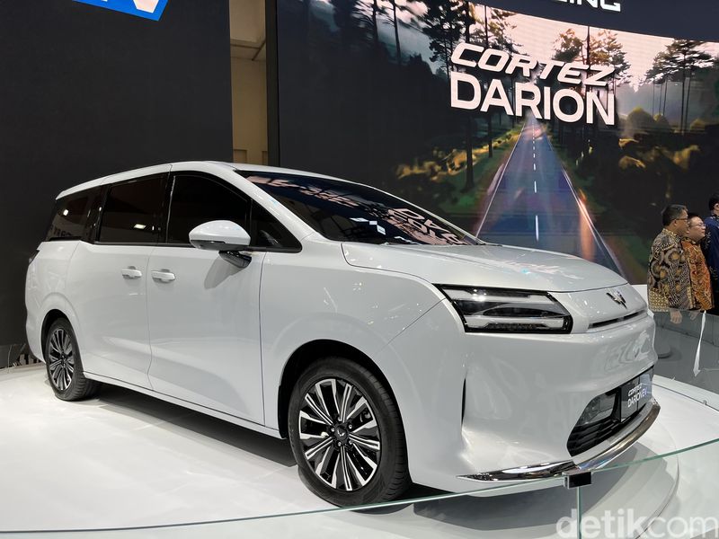 Wuling Cortez Darion meluncur di GIIAS 2024 dengan pilihan PHEV dan full listrik.