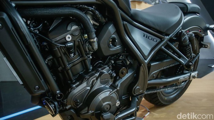 AHM Bawa Rebel 1100 ke GIIAS 2025 Astra Honda Motor (AHM) membawa pembaruan kepada motor Rebel 1100 yang ditampilkan dalam ajang GIIAS 2025 ICE BSD, Tangerang, Kamis (24/7/2025). Ini potretnya.