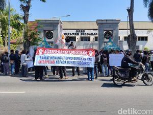 Aliansi Rakyat Merdeka Desak DPRD Gunakan Hak Interpelasi ke Bupati Sidoarjo
