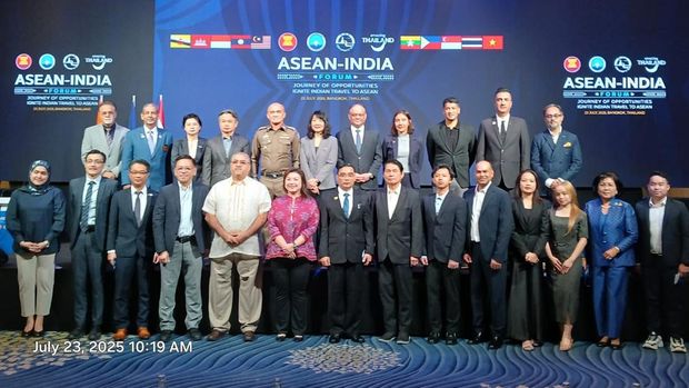 ASEAN INDIA FORUM di Bangkok, Thailand, Kamis (24/7/2025).