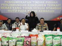 Sita 201 Ton Beras Oplos, Bareskrim Minta Sisanya Produsen Kemas Ulang
