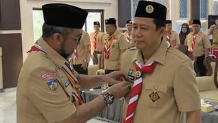 Bupati Muaro Jambi Bambang Budi Suseno dilantik jadi Kamabicap,