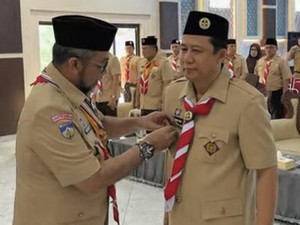 Dilantik Jadi Kamabicap, BBS Ingin Pramuka Bersinergi di Program Pemerintah
