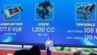 Di Jepang, Rocky Hybrid dibekali mesin bensin WA-VEX berkubikasi 1.200 cc 3-silinder segaris. Di atas kertas, Rocky Hybrid bisa memuntahkan tenaga 80 dk dan torsi 105 Nm. Tenaga itu disalurkan melalui transmisi otomatis CVT.