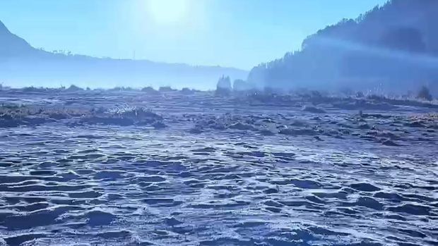 Embun upas di Bromo
