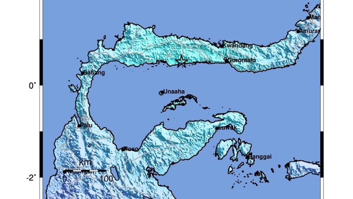 Gempa bumi di Pohuwato Gorontalo.