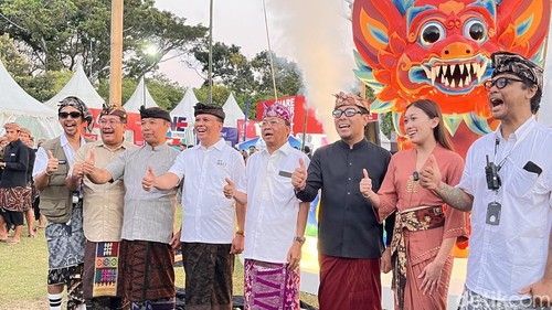 Gubernur Bali Wayan Koster membuka Pica Fest 2025, Kamis (24/7/2025).