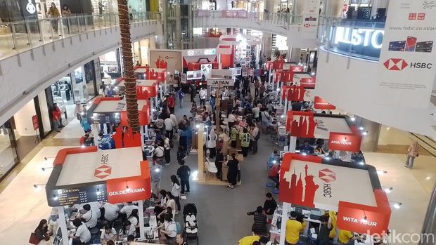 HSBC-ANA Travler Fair 2025 di Central Park Mall, Jakarta