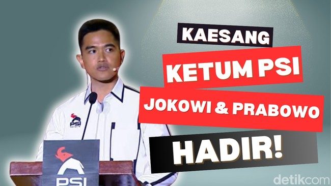 PSI Ganti Logo Gajah! Kaesang Ketum, Jokowi-Prabowo Ngumpul!