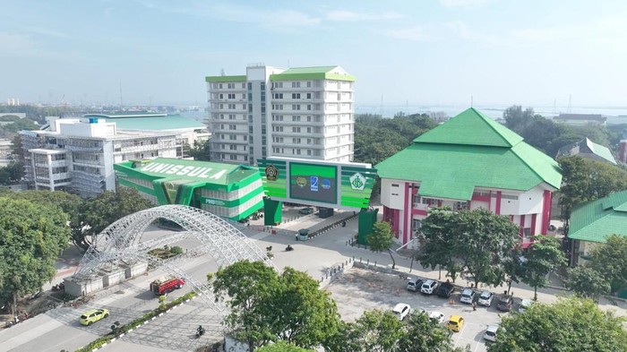Kampus Unissula Semarang, Kamis (24/7/2025).