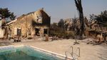 Kebakaran Hutan Dekat Limassol Hanguskan Permukiman Warga
