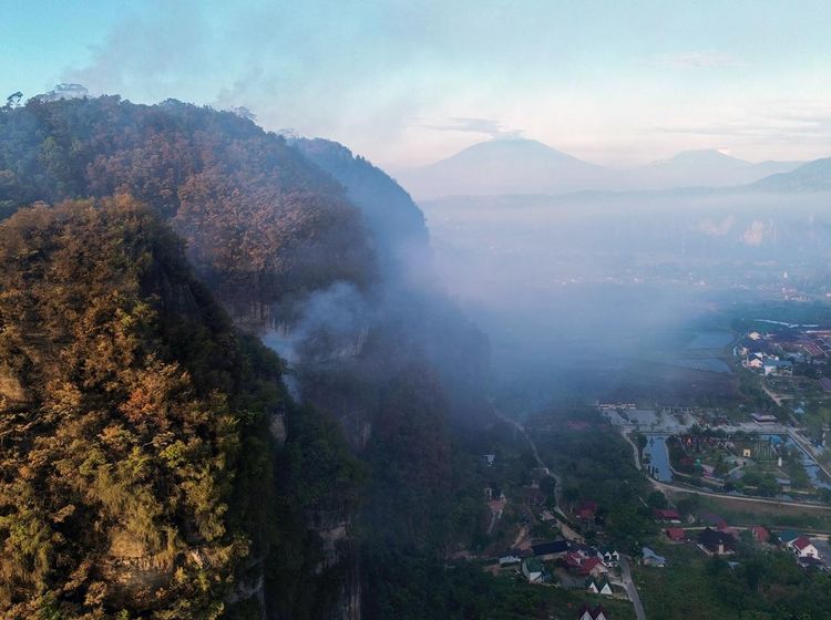 Kebakaran Hutan Landa Lembah Harau, Tanggap Darurat Ditetapkan