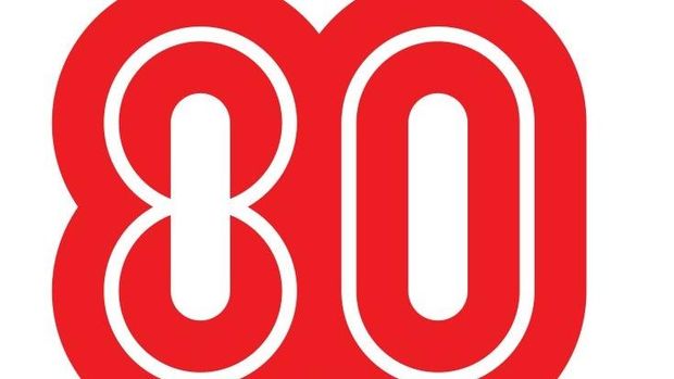 Logo HUT ke-80 RI 2025