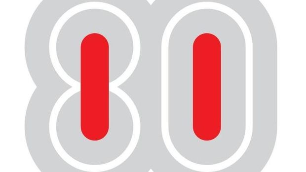 Logo HUT ke-80 RI 2025