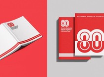Template Logo HUT ke-80 RI untuk Media, Seragam, hingga ATK