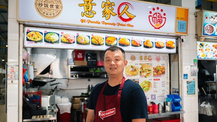 Mantan Chef Resto Din Tai Fung Kini Jualan Nasi Goreng di Food Court