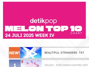 Cerita di Film Netflix K-Pop Demon Hunters Jadi Nyata di Chart!