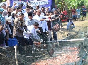Mendes Yandri Targetkan Desa di Pati Jadi Eksportir Nila Salin